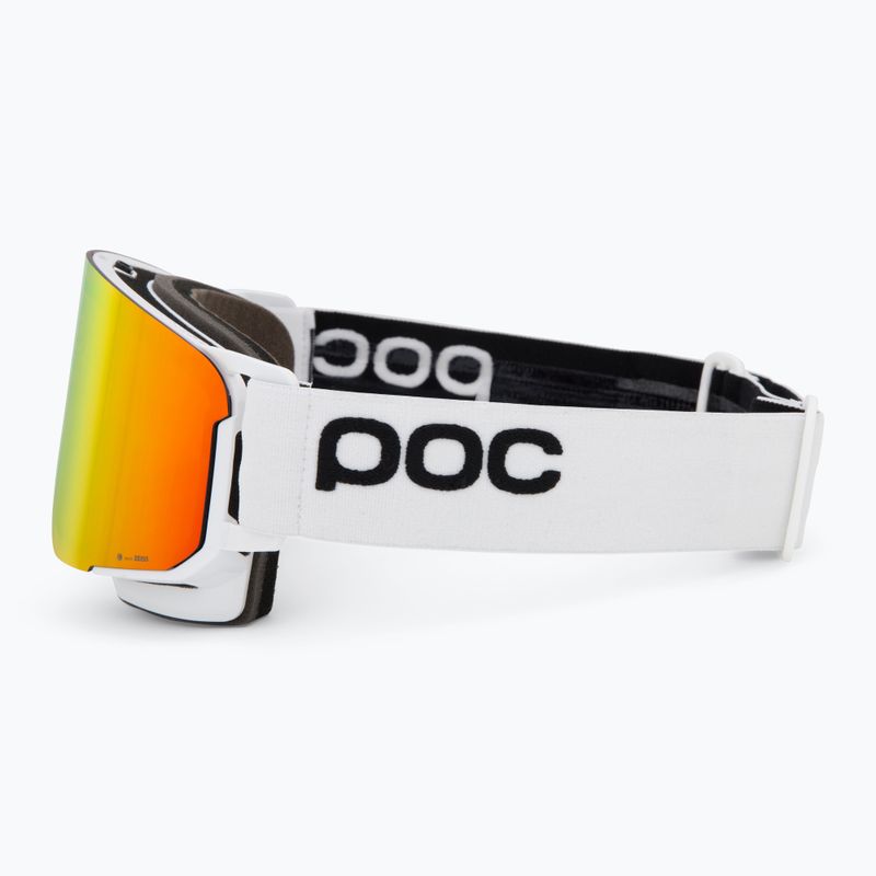Occhiali da sci POC Nexal hydrogen white/partly sunny orange 5