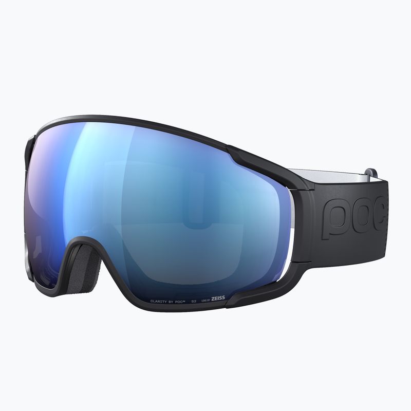 Maschera da sci POC Zonula uranium black/partly sunny blue 2