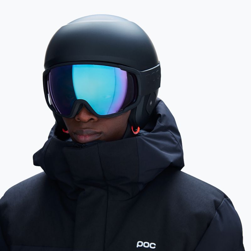 Maschera da sci POC Zonula uranium black/partly sunny blue 5
