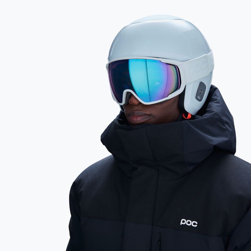 Maschera da sci POC Zonula hydrogen white/partly sunny blue 5