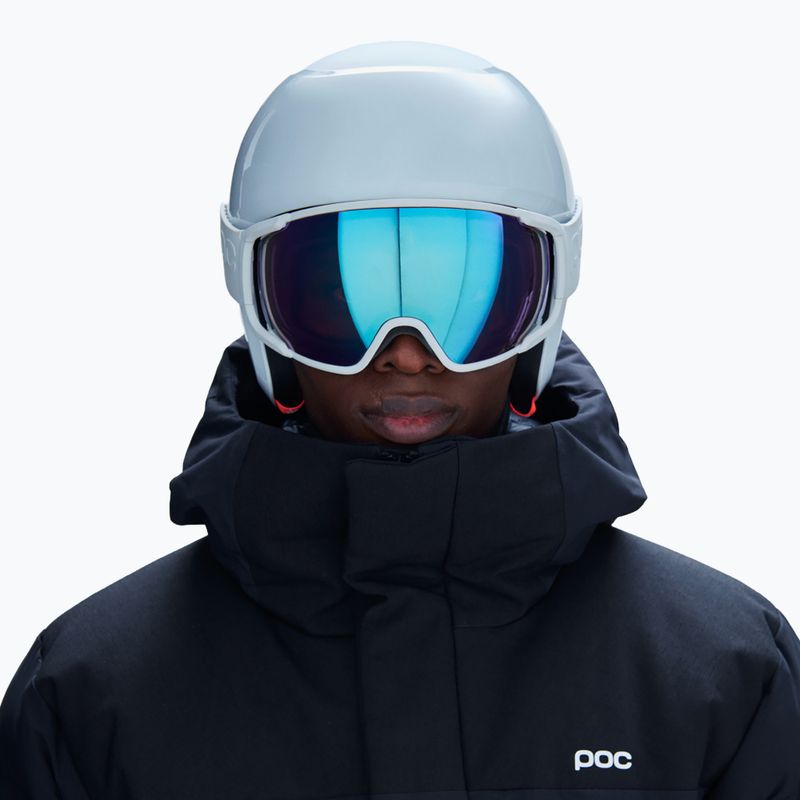Maschera da sci POC Zonula hydrogen white/partly sunny blue 6