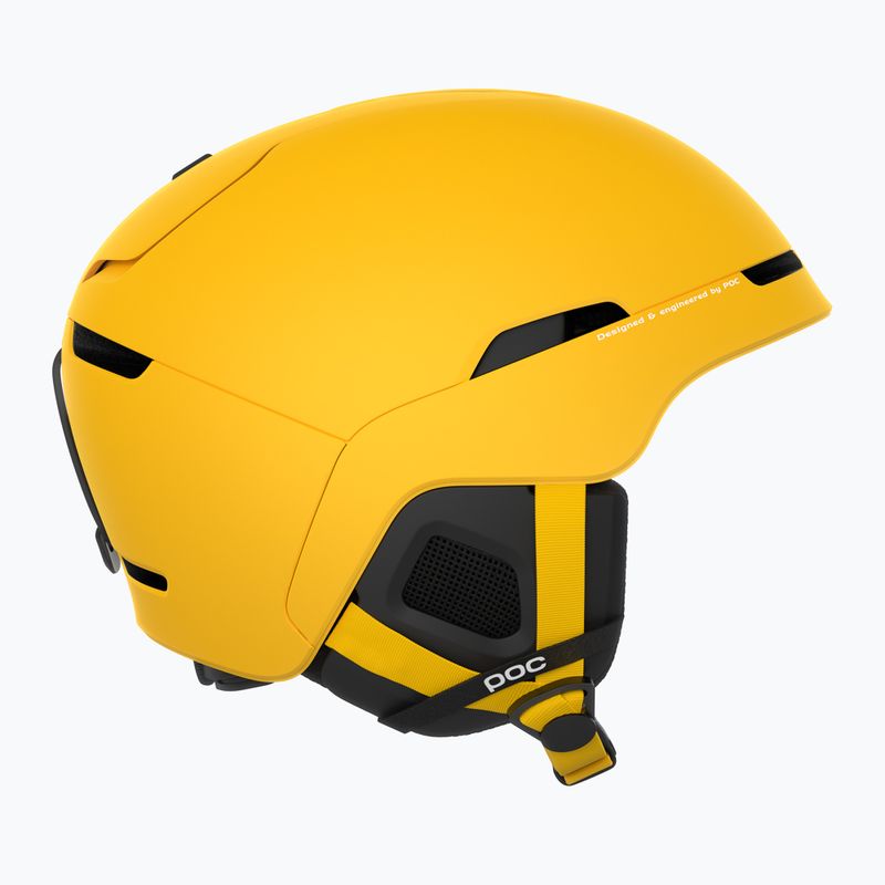 Casco da sci POC Obex MIPS giallo solfito opaco 7