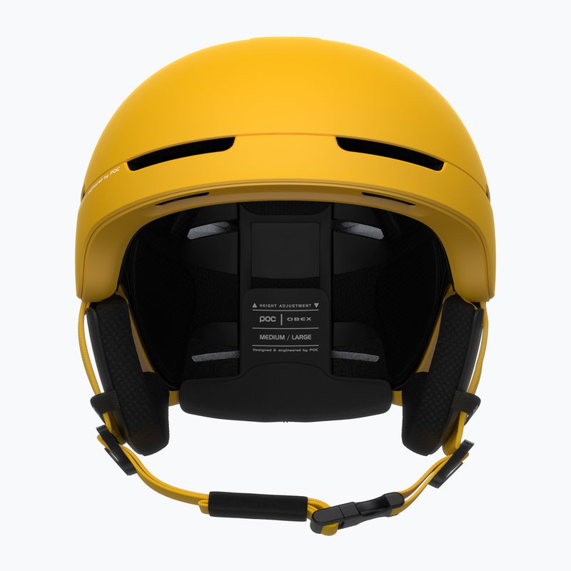Casco da sci POC Obex MIPS giallo solfito opaco 8