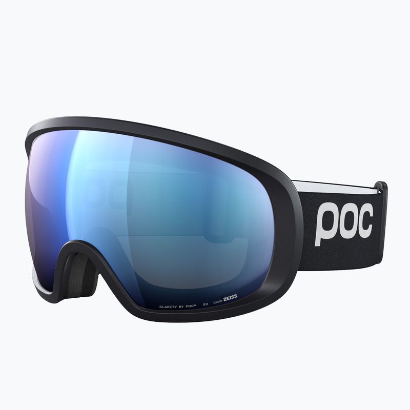 Maschera da sci POC Fovea uranium black/partly sunny blue 2