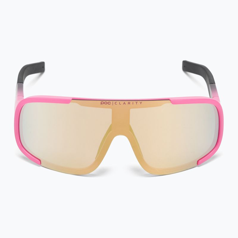 Occhiali da sole POC Aspire rosa/nero uranio traslucido/oro strada chiarezza 3