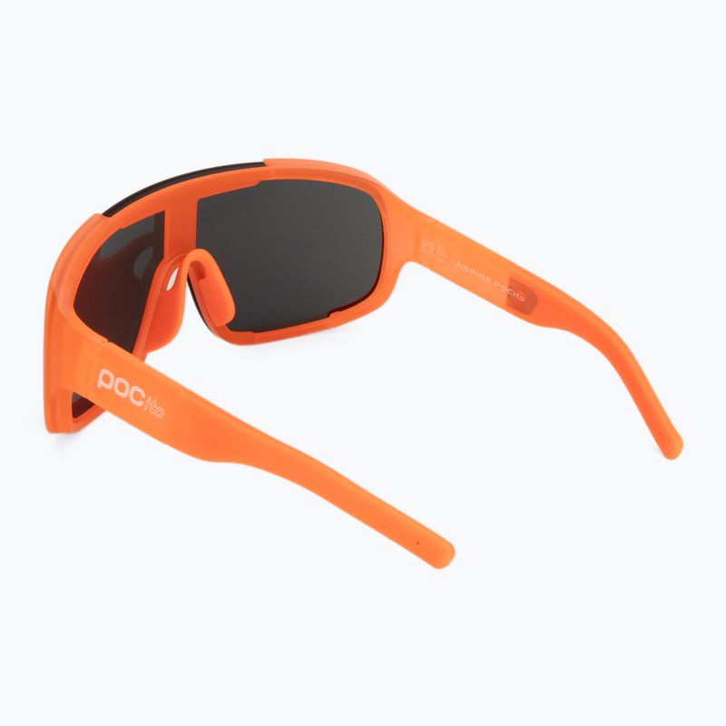 POC Aspire occhiali da sole per bambini POCito arancione fluo traslucido/grigio equalizzatore spazio 2