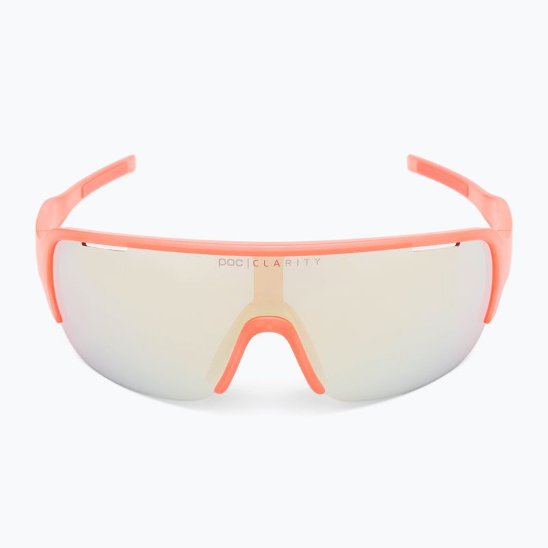 Occhiali da sole POC Do Half Blade arancione fluorescente traslucido 3