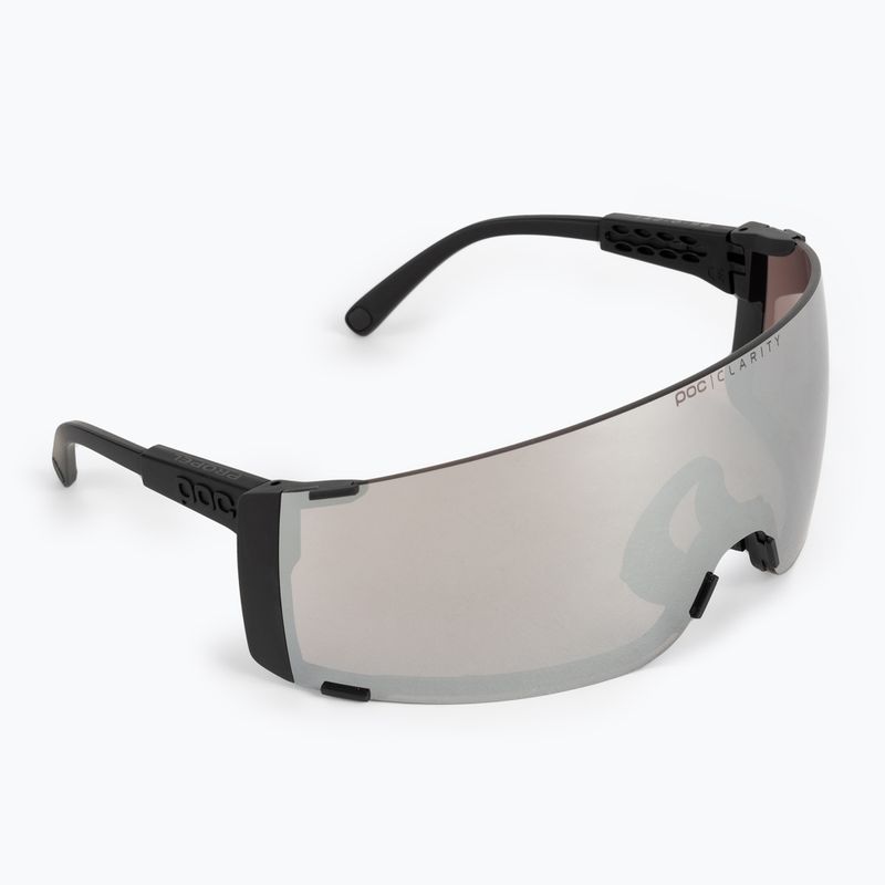 Occhiali da sole POC Propel nero uranio/argento stradale chiaro 2