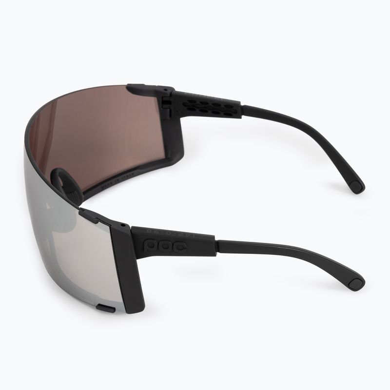 Occhiali da sole POC Propel nero uranio/argento stradale chiaro 5