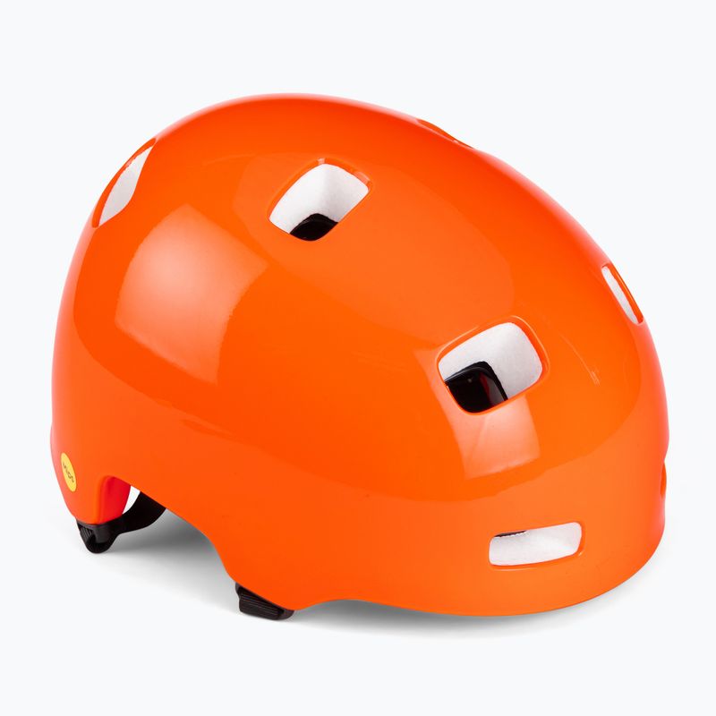 Casco da bici POC Crane MIPS arancione fluorescente