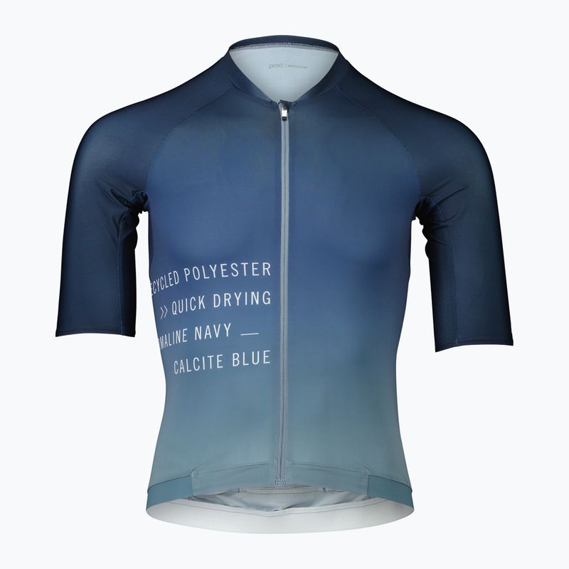 Maglia ciclismo POC Pristine Print gradient uomo turmaline navy 5