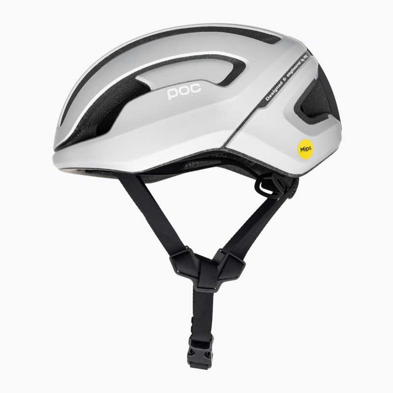 Casco da bici POC Omne Air MIPS argentite argento opaco 5