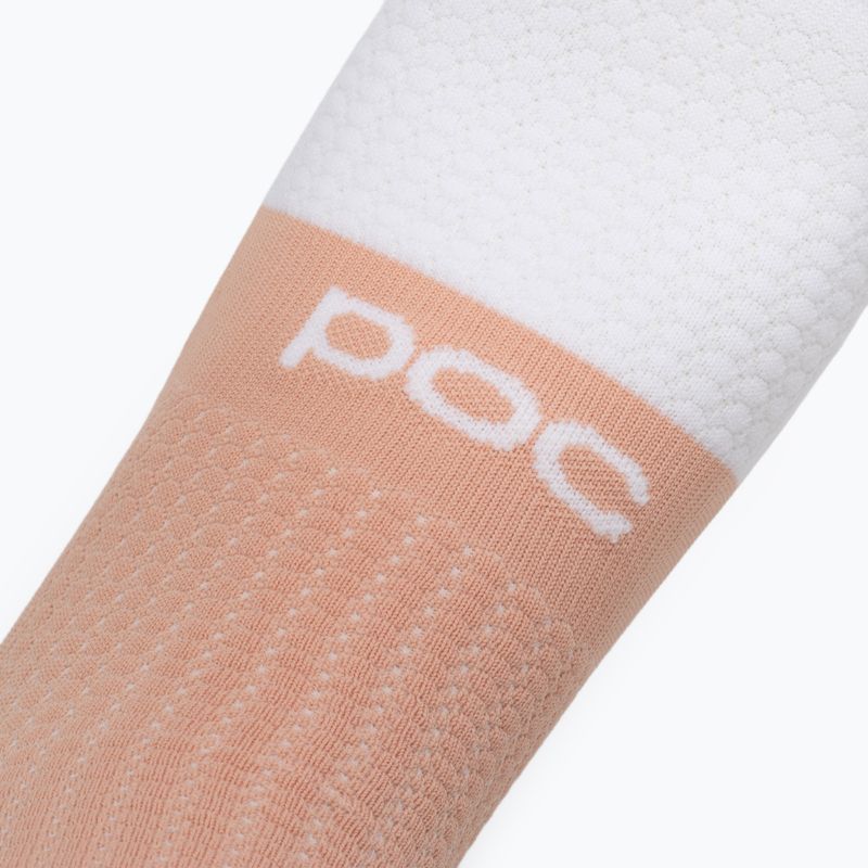 Calze da ciclismo POC Flair Mid rock salt/hydrogen white 3