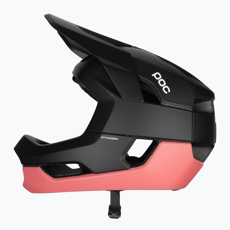 Casco da bici POC Otocon nero uranio/ammonite corallo opaco 5