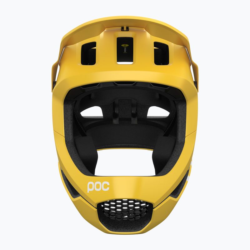 POC Otocon Race MIPS casco da bicicletta giallo avventurina opaco 10