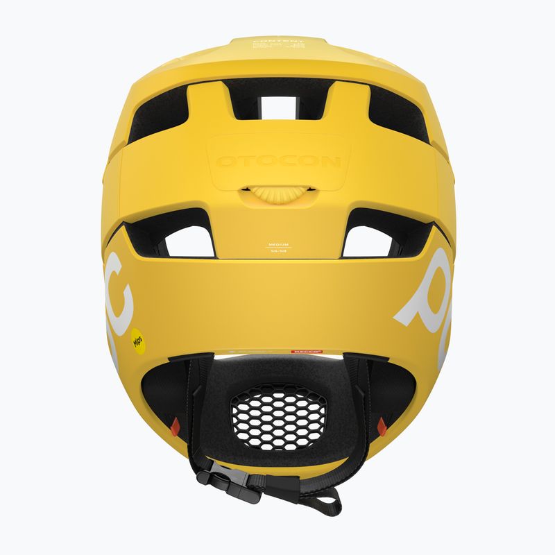 POC Otocon Race MIPS casco da bicicletta giallo avventurina opaco 11