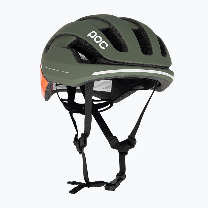 Casco da bici POC Omne Beacon MIPS arancione fluorescente avip/verde epidote opaco