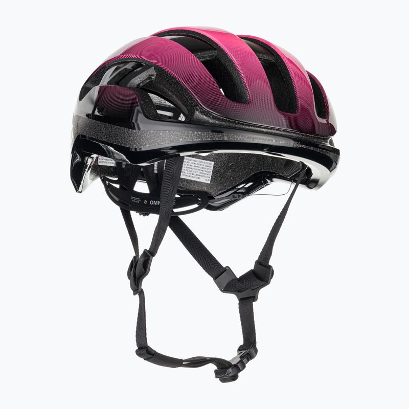 Casco da bici POC Omne Lite rosa fluorescente/nero uranio