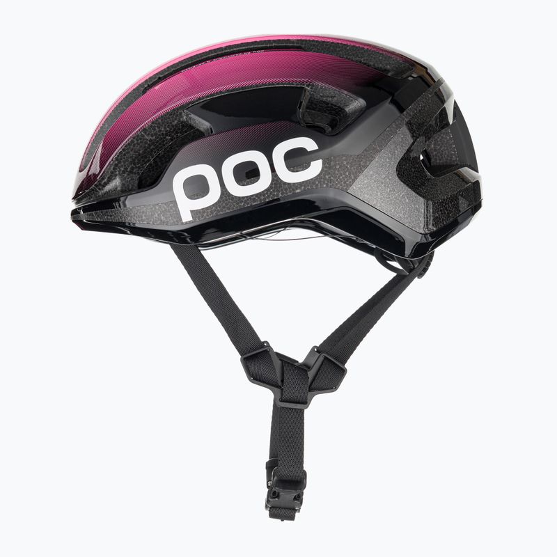 Casco da bici POC Omne Lite rosa fluorescente/nero uranio 5