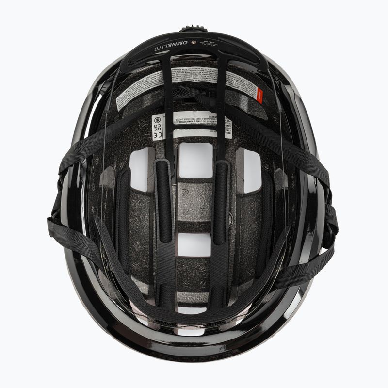 Casco da bici POC Omne Lite rosa fluorescente/nero uranio 7