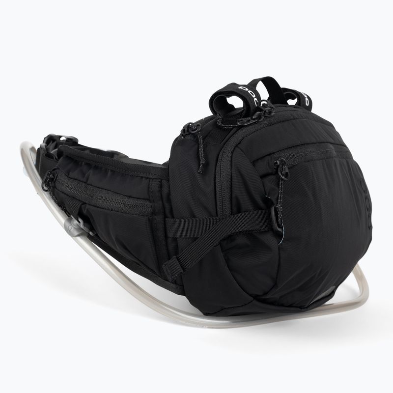 POC Hip Pack Hydro 4 nero uranio bicicletta rene 2