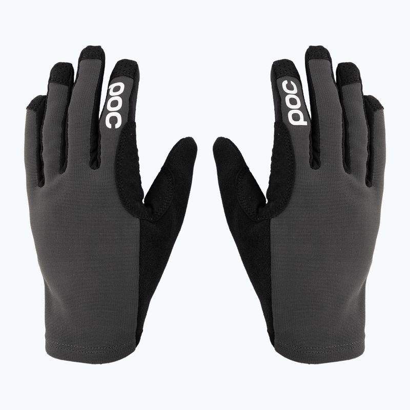 Guanti da ciclismo POC Resistance Enduro grigio silvestre 3