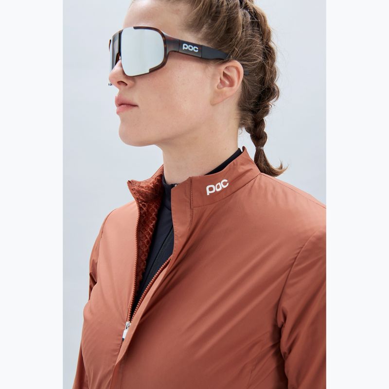 Giacca da ciclismo da donna POC Thermal Splash W sale himalayano 5