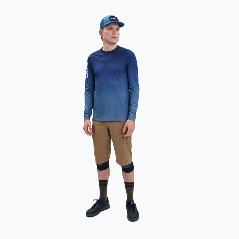 Manica lunga ciclismo uomo POC Essential MTB Lite gradient turmaline navy 3