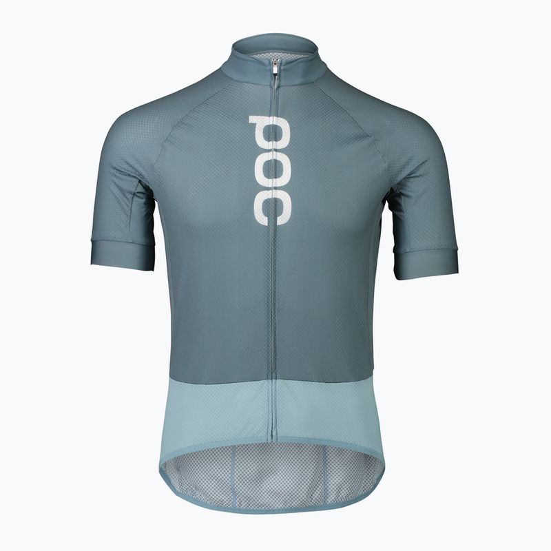 Maglia ciclismo POC Essential Road Logo uomo blu calcite/blu minerale 4