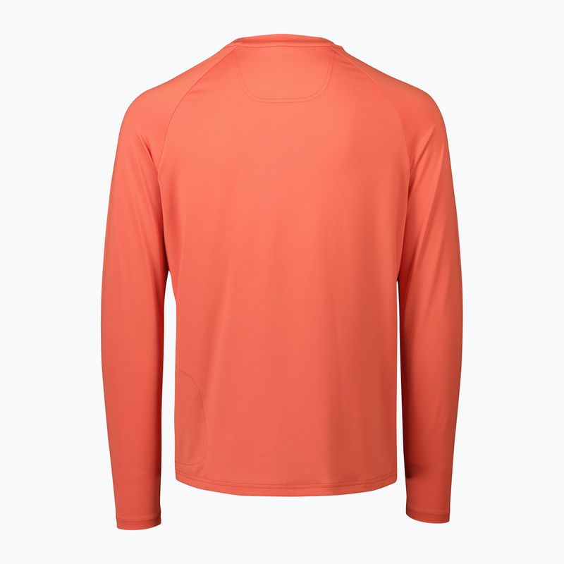 Maglia ciclismo uomo manica lunga POC Reform Enduro ammolite coral 2