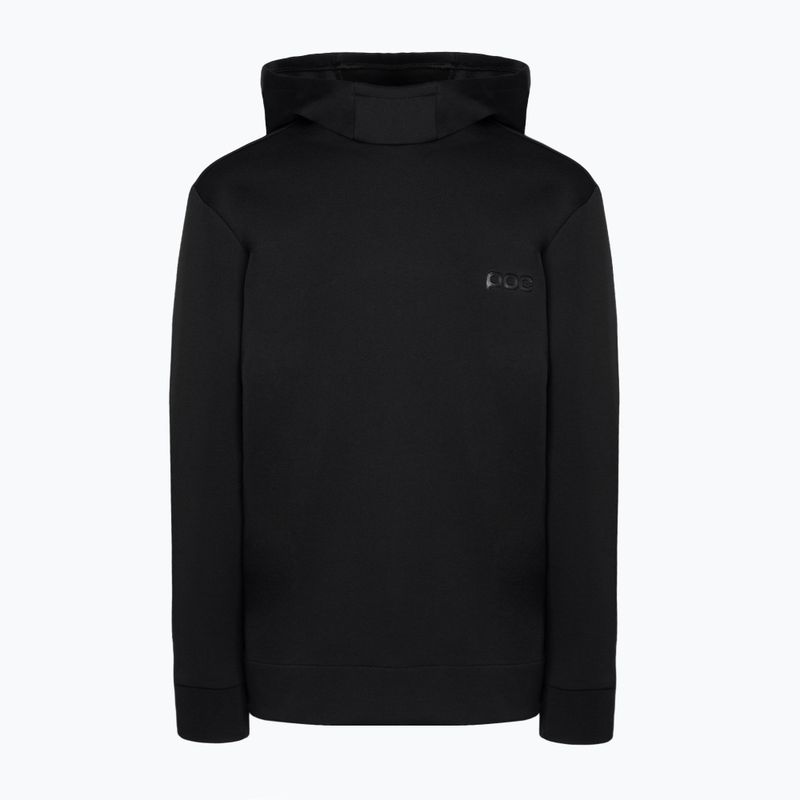 Felpa da ciclismo per bambini POC Essential MTB Hoodie nero uranio