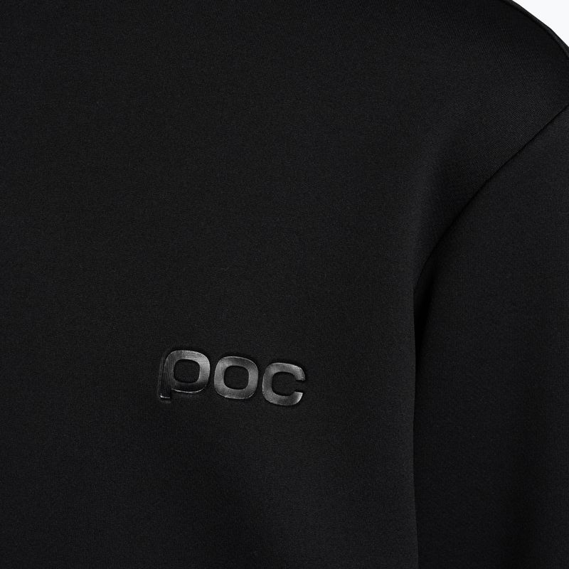 Felpa da ciclismo per bambini POC Essential MTB Hoodie nero uranio 3