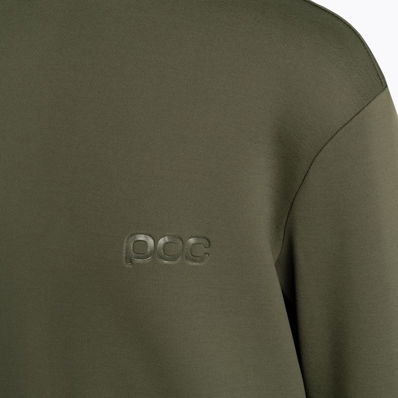 Felpa da ciclismo per bambini POC Essential MTB Hoodie verde epidoto 3