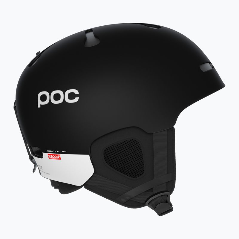 Casco da sci POC Auric Cut BC MIPS nero uranio opaco 11