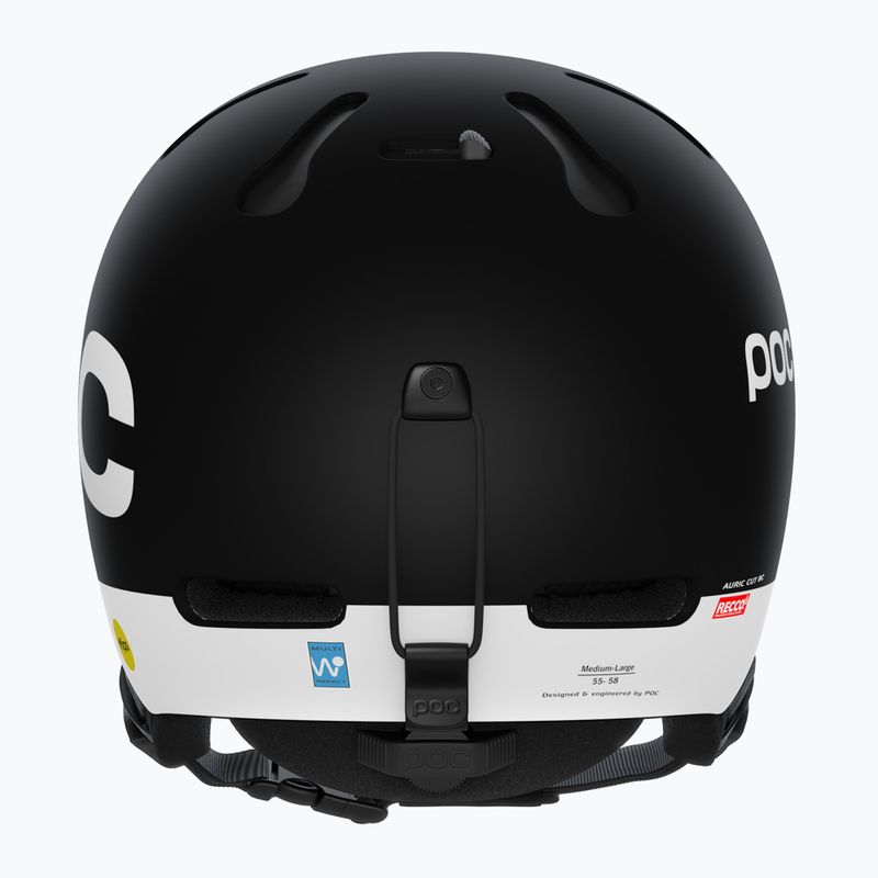 Casco da sci POC Auric Cut BC MIPS nero uranio opaco 12