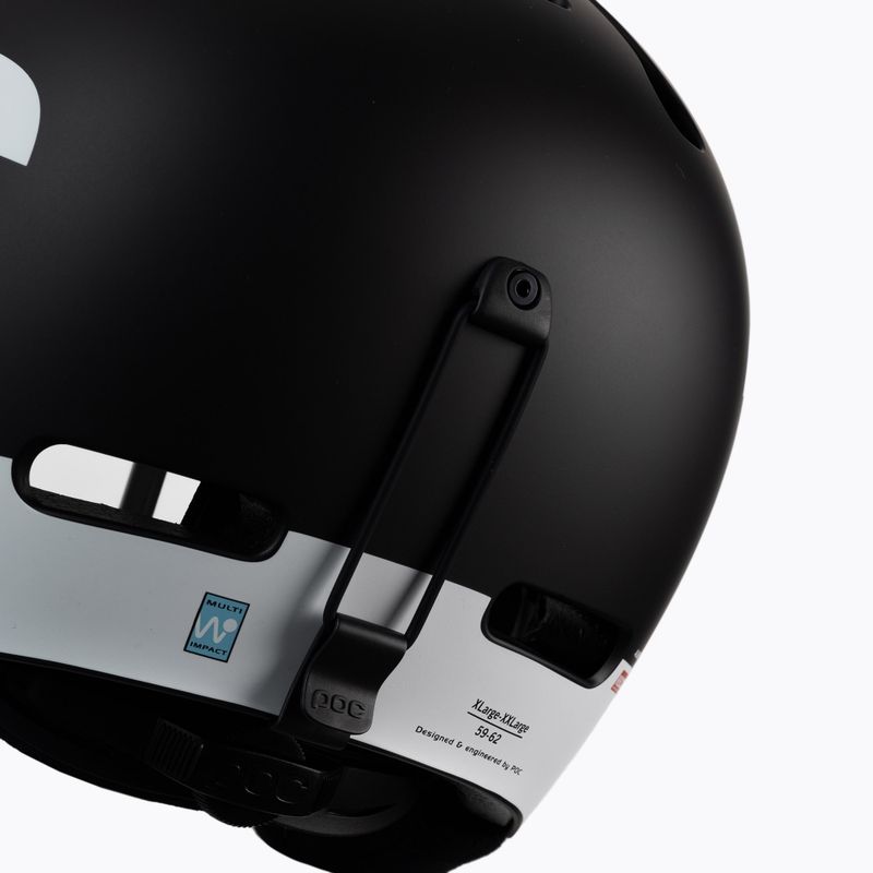 Casco da sci POC Auric Cut BC MIPS nero uranio opaco 8