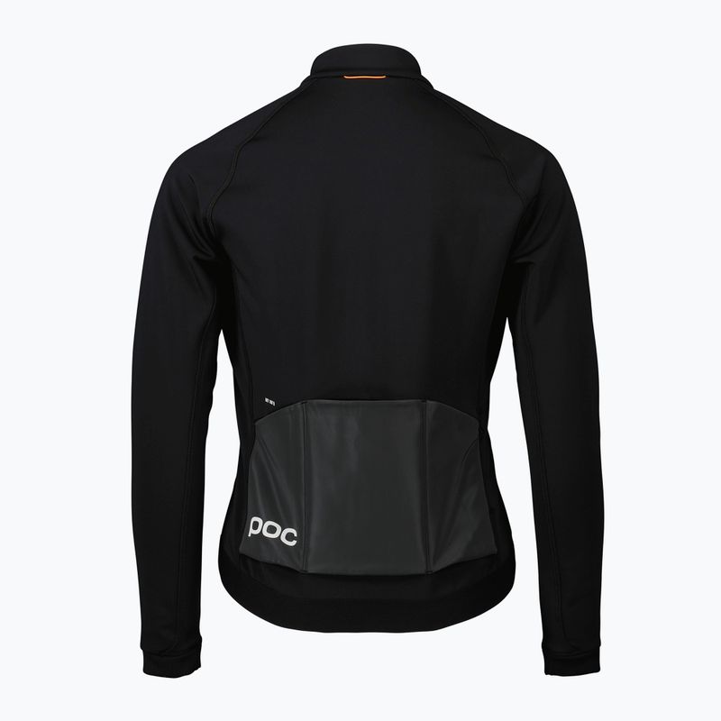 Giacca da ciclismo da donna POC Thermal nero uranio 7