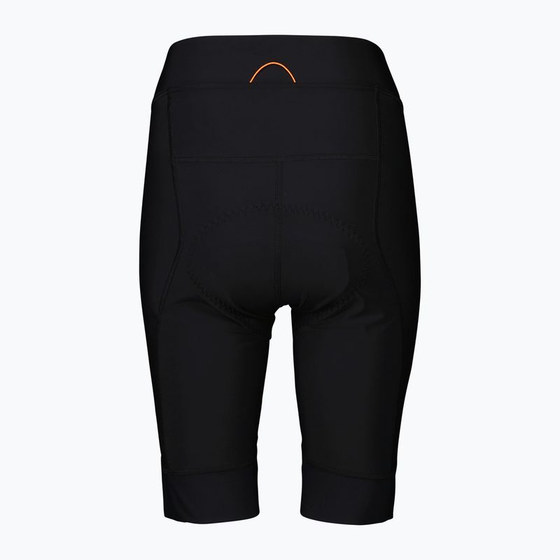 Pantaloncini da ciclismo da donna POC Air Indoor nero uranio 5