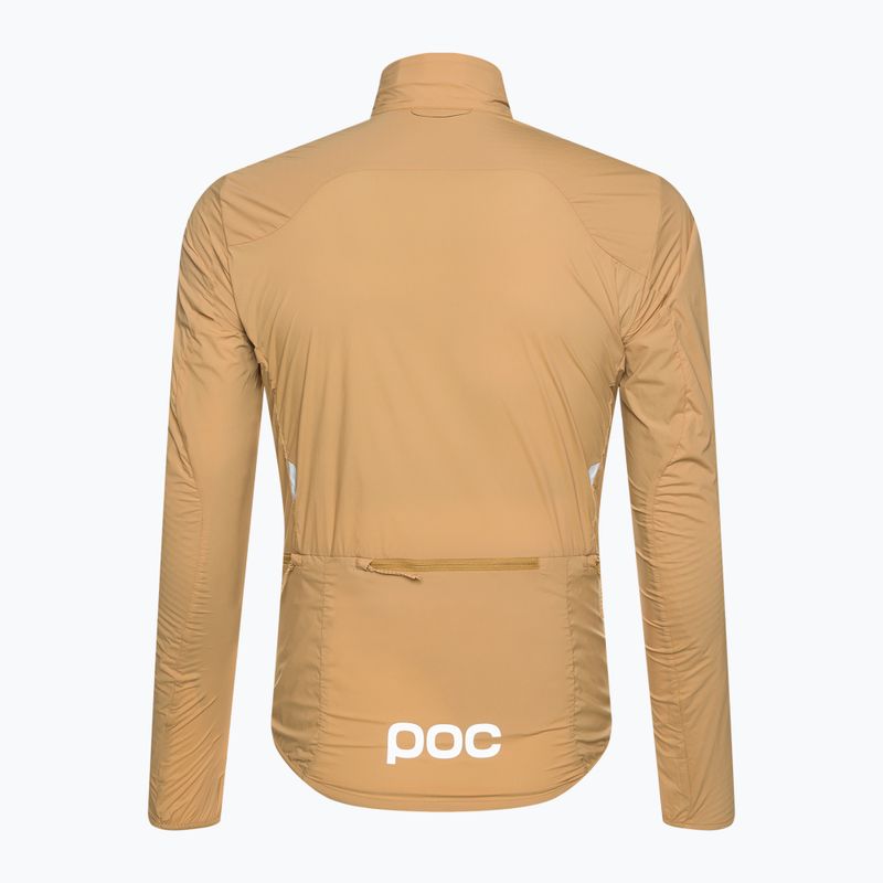 Giacca da ciclismo da uomo POC Pro Thermal aragonite marrone 2