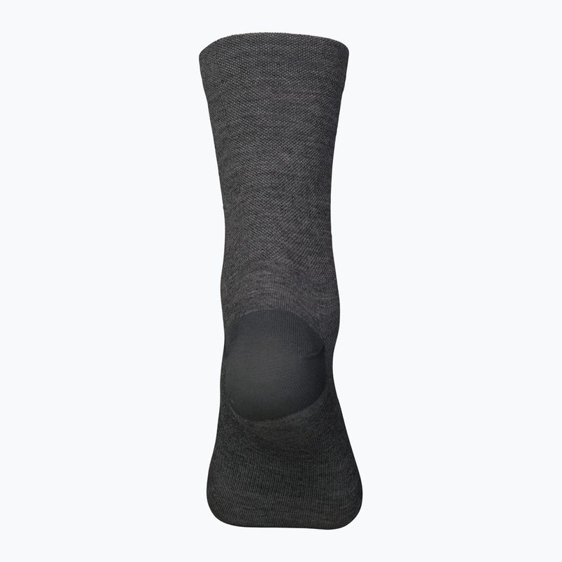 POC Zephyr Merino Mid calze da ciclismo grigio silvestre melange 2