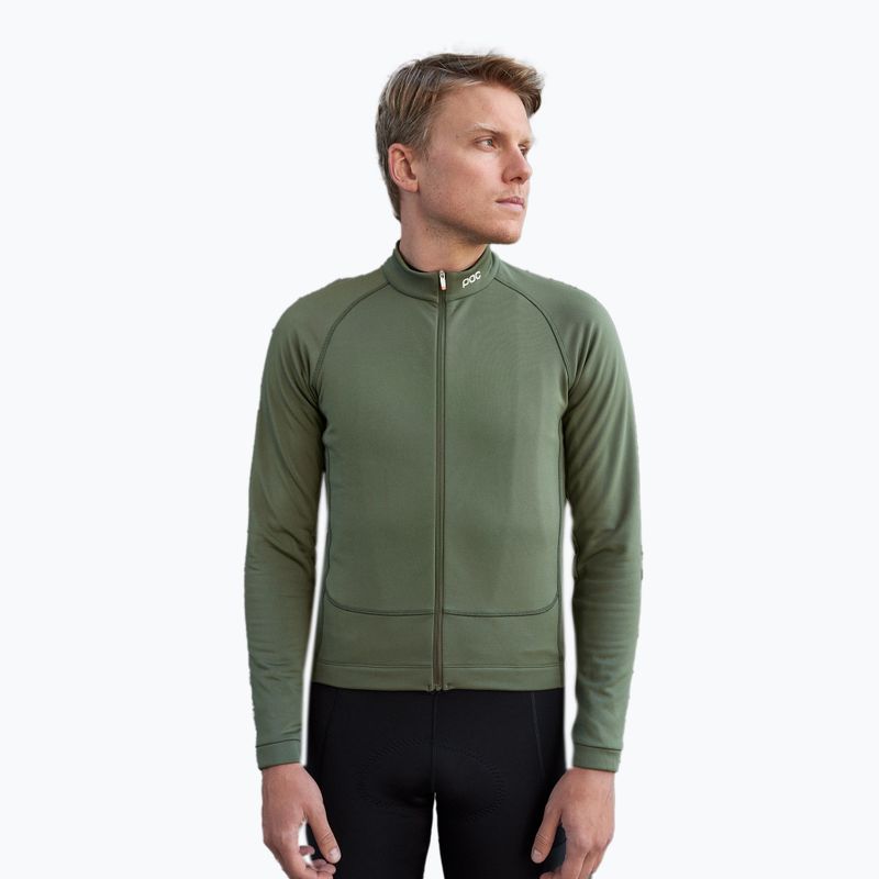 Giacca da ciclismo da uomo POC Thermal epidote verde