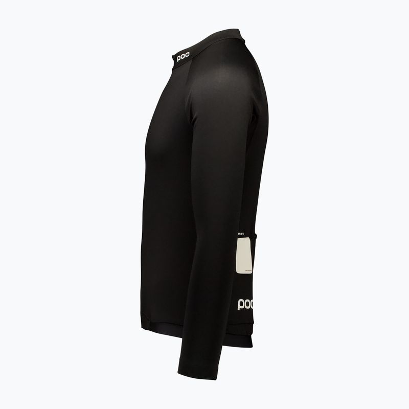 Felpa da ciclismo da uomo POC Thermal Lite nero uranio 5