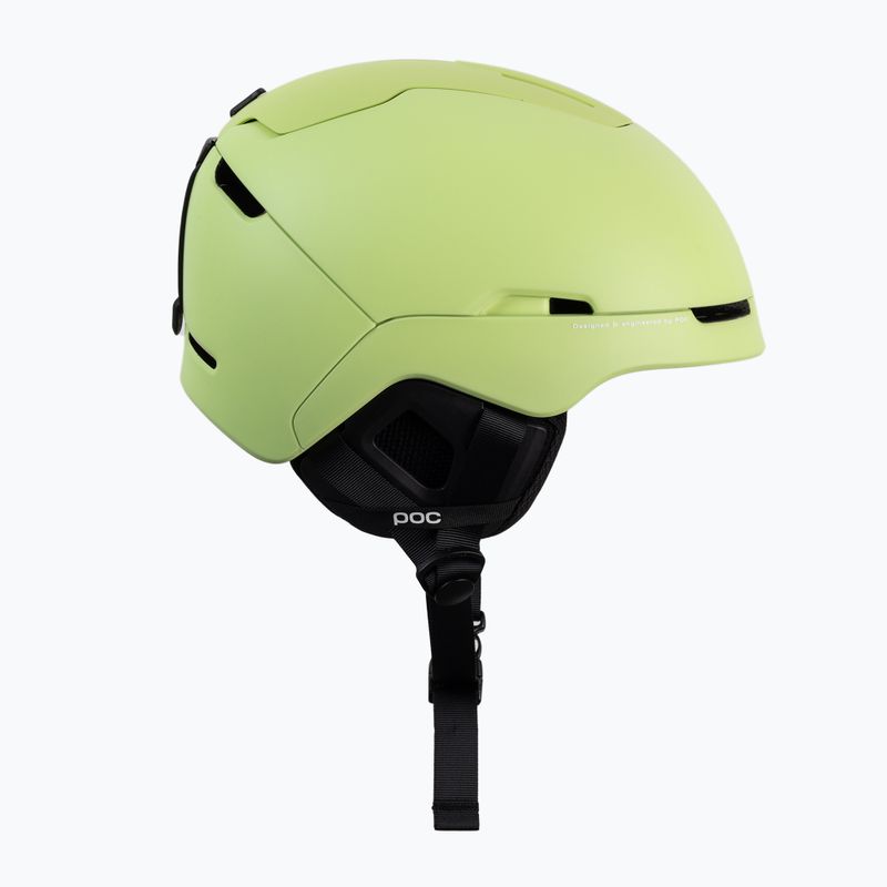 Casco da sci POC Obex MIPS limone calcite opaco 4