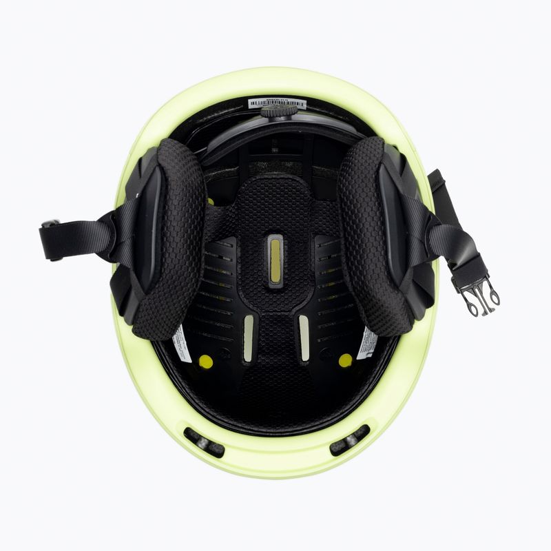 Casco da sci POC Obex MIPS limone calcite opaco 5