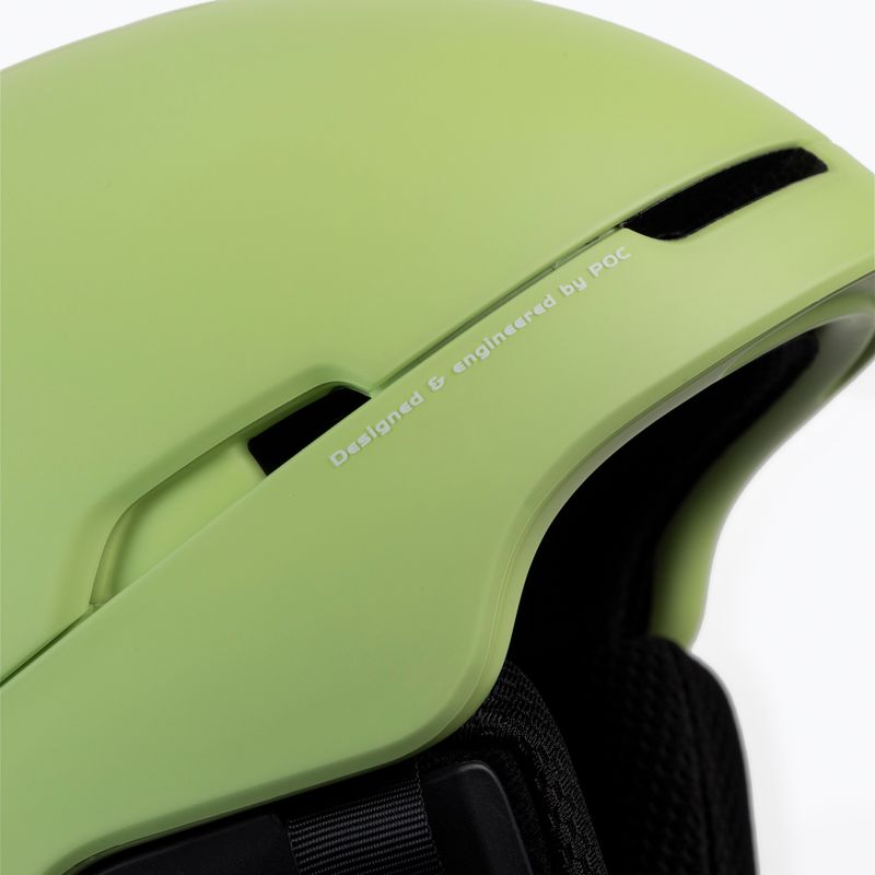 Casco da sci POC Obex MIPS limone calcite opaco 6