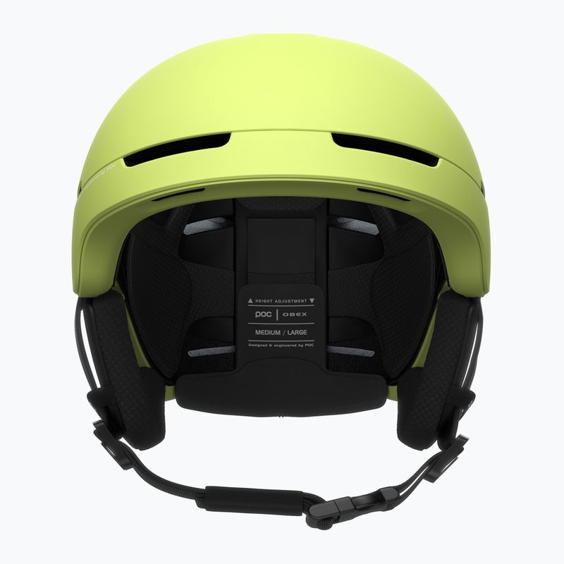 Casco da sci POC Obex MIPS limone calcite opaco 9