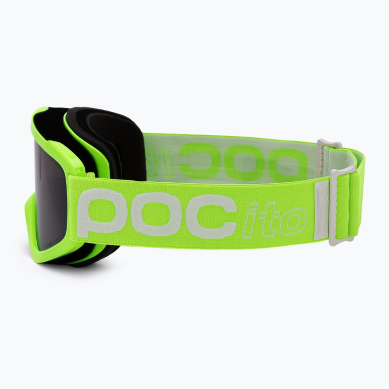 POC POCito occhiali da sci per bambini Iris giallo fluorescente/verde/clarity pocito 4