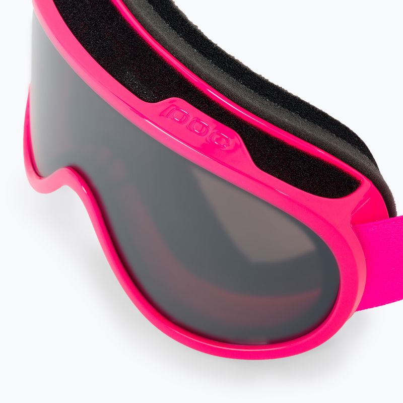 POC POCito Retina rosa fluorescente/clarity occhiali da sci per bambini POCITO 5