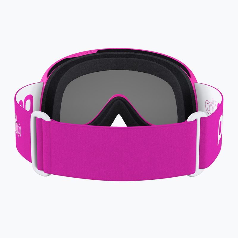 POC POCito Retina rosa fluorescente/clarity occhiali da sci per bambini POCITO 9