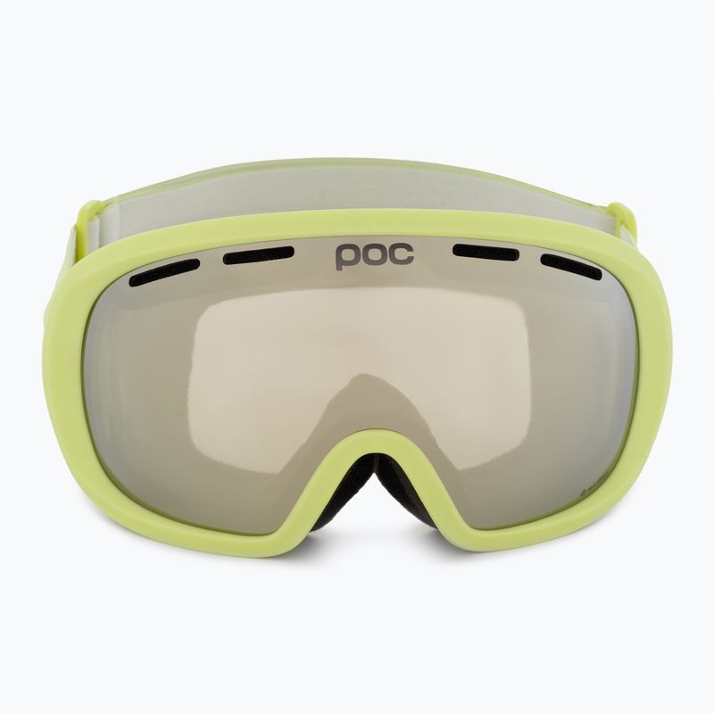 Occhiali da sci POC Fovea Mid Clarity lemon calcite/clarity define/spektris silver 2